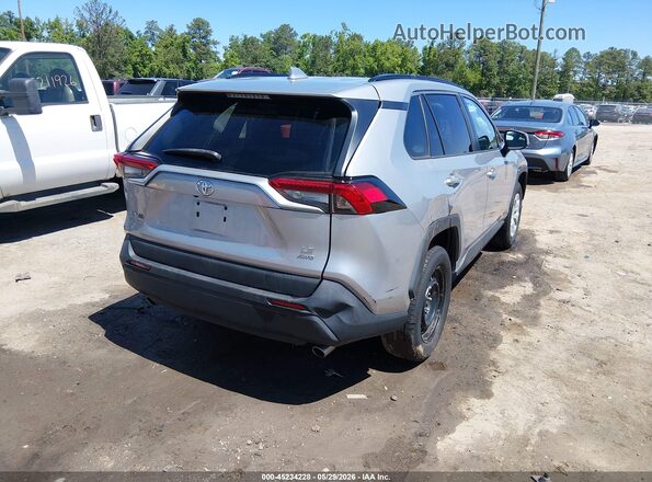 2T3G1RFV6KC004573 2019 TOYOTA RAV4 Gray უკანა მარჯვენა