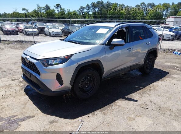 2T3G1RFV6KC004573 2019 TOYOTA RAV4 Gray წინა მარცხენა ხედი სამი მეოთხედიდან