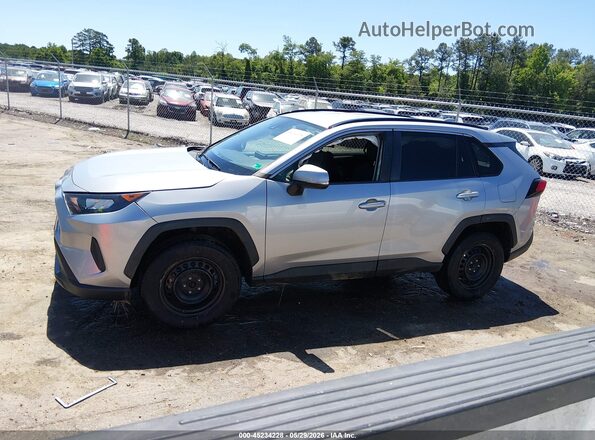 2T3G1RFV6KC004573 2019 TOYOTA RAV4 Gray უკანა სალონის ხედი