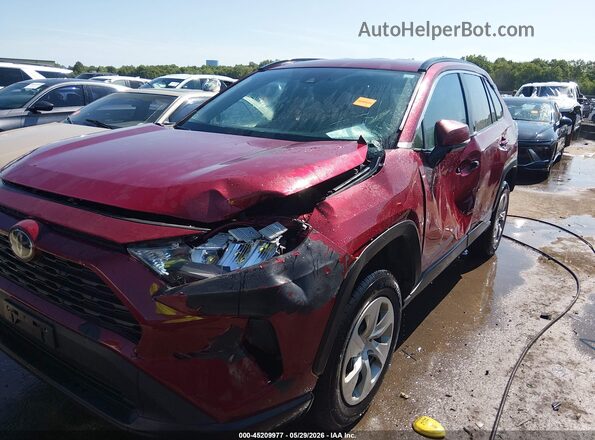2T3G1RFV7KC006736 2019 TOYOTA RAV4 Красный Вид спереди