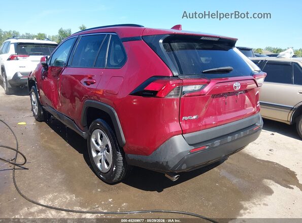 2T3G1RFV7KC006736 2019 TOYOTA RAV4 Красный Задняя левая четверть