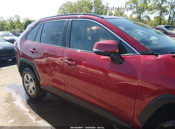 2T3G1RFV7KC006736 2019 TOYOTA RAV4 Красный Вид задней части салона