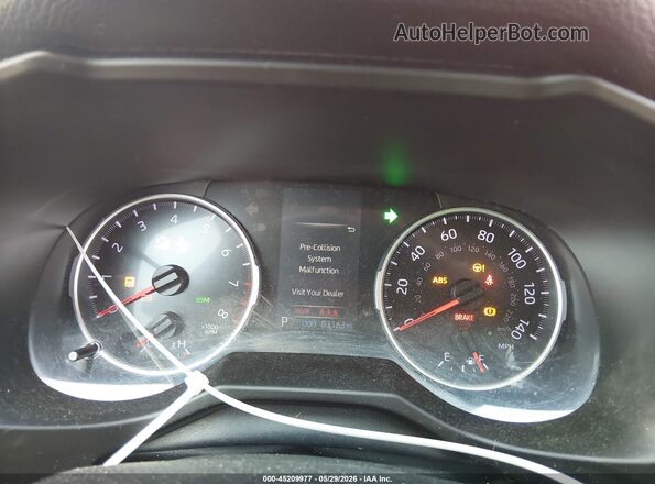 2T3G1RFV7KC006736 2019 TOYOTA RAV4 Красный Вид задних сидений