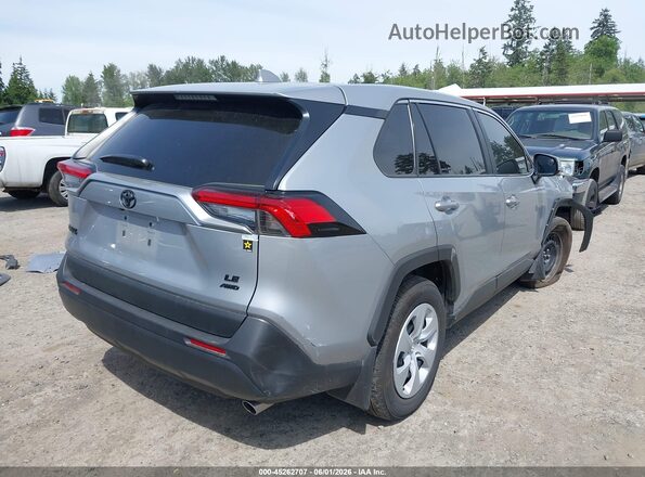 2T3G1RFV7SW563029 2025 TOYOTA RAV4 Silver უკანა მარჯვენა