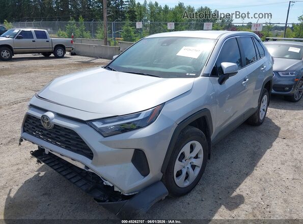 2T3G1RFV7SW563029 2025 TOYOTA RAV4 Silver წინა მარცხენა ხედი სამი მეოთხედიდან