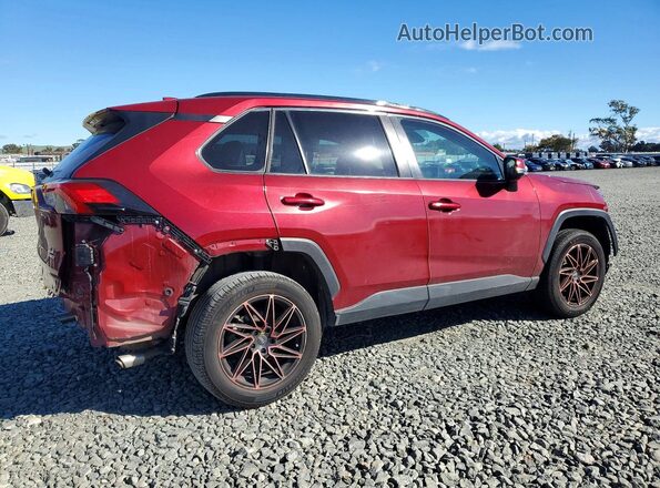 2T3G1RFV9LW100617 2020 TOYOTA RAV4 Красный Задняя правая четверть
