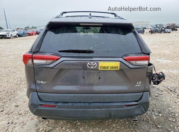 2T3G1RFVXMW140464 2021 TOYOTA RAV4 Gray Widok z tyłu