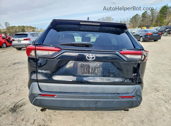 2T3H1RFV0KW004877 2019 TOYOTA RAV4 Black Вид ззаду