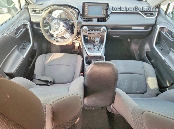2T3H1RFV0KW004877 2019 TOYOTA RAV4 Black Вид панелі приладів
