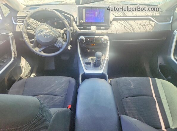 2T3H1RFV0SC324704 2025 TOYOTA RAV4 Gray Dashboard view