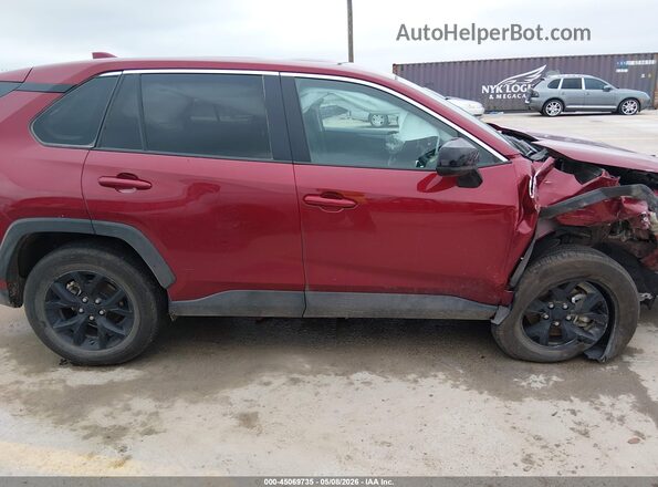 2T3H1RFV0SW425708 2025 TOYOTA LE Burgundy Vista interior trasera