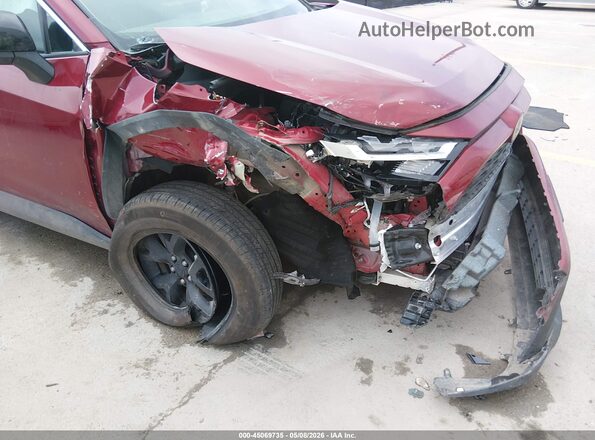 2T3H1RFV0SW425708 2025 TOYOTA LE Burgundy Vista frontal