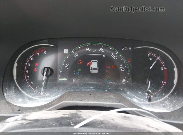 2T3H1RFV0SW425708 2025 TOYOTA LE Burgundy Vista de los asientos traseros