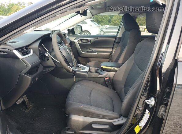 2T3H1RFV1MC099289 2021 TOYOTA RAV4 Black Widok wnętrza z przodu