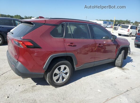 2T3H1RFV1MW165337 2021 TOYOTA RAV4 Burgundy Trasero derecho