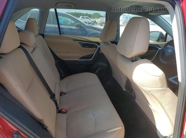 2T3H1RFV1MW165337 2021 TOYOTA RAV4 Burgundy Vista interior trasera
