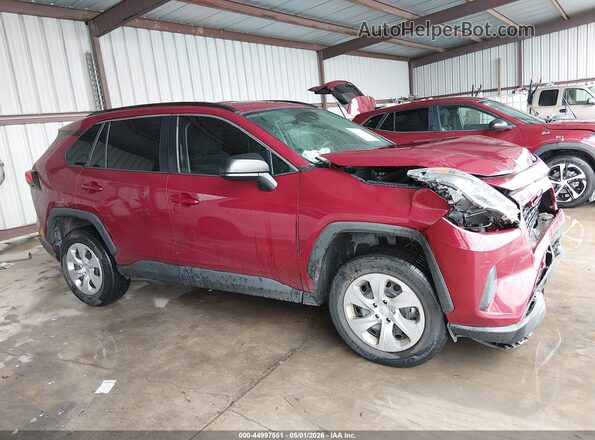 2T3H1RFV2LW103315 2020 TOYOTA LE Burgundy Vista interior trasera