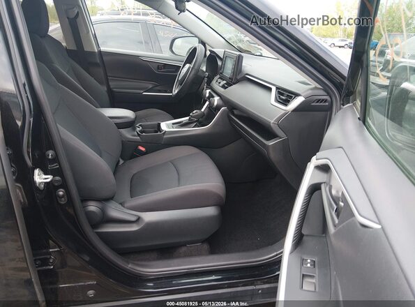 2T3H1RFV3KC007810 2019 TOYOTA LE Черный Вид салона спереди