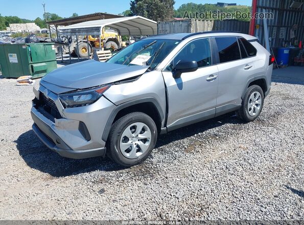 2T3H1RFV3LC066440 2020 TOYOTA RAV4 Silver Առջևի ձախ երեք քառորդ տեսարան