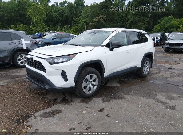 2T3H1RFV3NW229752 2022 TOYOTA RAV4 White Առջևի ձախ երեք քառորդ տեսարան