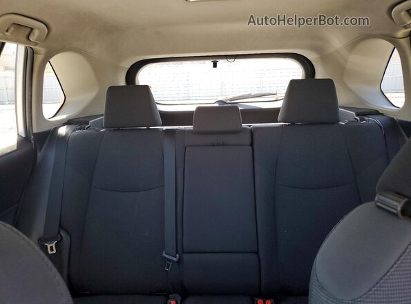 2T3H1RFV4KC031663 2019 TOYOTA LE White Հետևի նստատեղերի տեսք