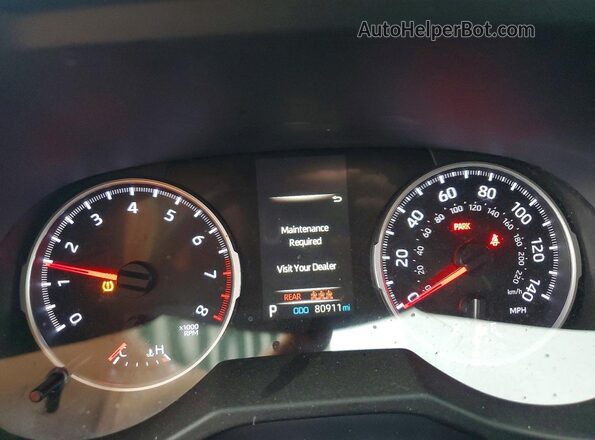 2T3H1RFV4KW042533 2019 TOYOTA RAV Серый Вид щитка приборов