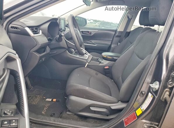 2T3H1RFV4KW042533 2019 TOYOTA RAV Серый Вид салона спереди