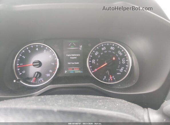2T3H1RFV4LC068715 2020 TOYOTA RAV4 White Vista de los asientos traseros