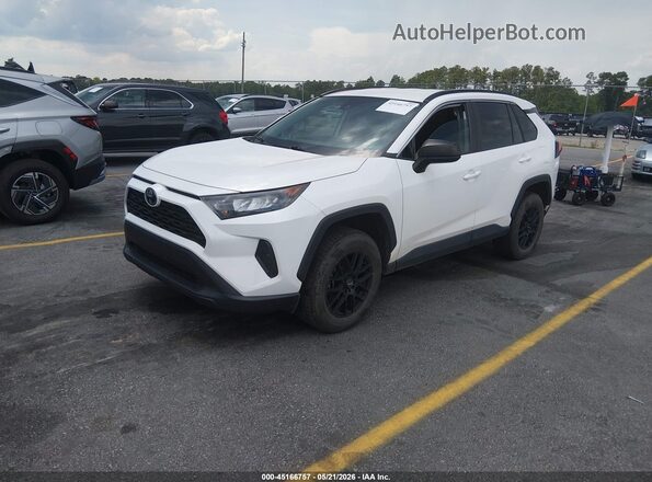 2T3H1RFV4LC068715 2020 TOYOTA RAV4 White Vista tres cuartos delantera izquierda