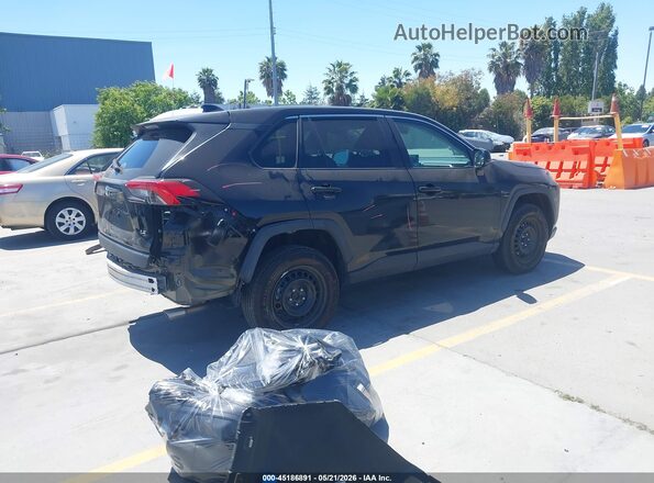 2T3H1RFV4NW190492 2022 TOYOTA RAV4 Черный Задняя правая четверть