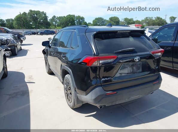 2T3H1RFV5KC006996 2019 TOYOTA RAV4 Black Հետևի ձախ