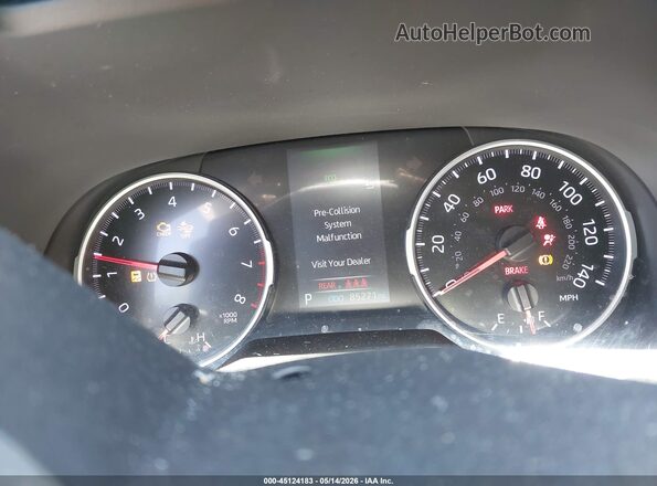 2T3H1RFV5KW042377 2019 TOYOTA RAV4 Silver Widok tylnych siedzeń