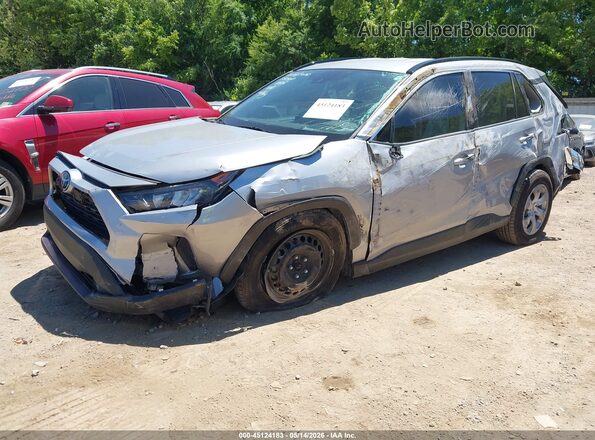 2T3H1RFV5KW042377 2019 TOYOTA RAV4 Silver Przód lewy
