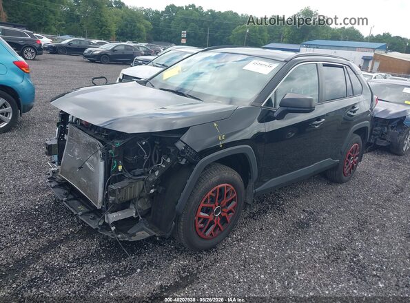 2T3H1RFV5MW146841 2021 TOYOTA RAV4 Black Передня ліва чверть