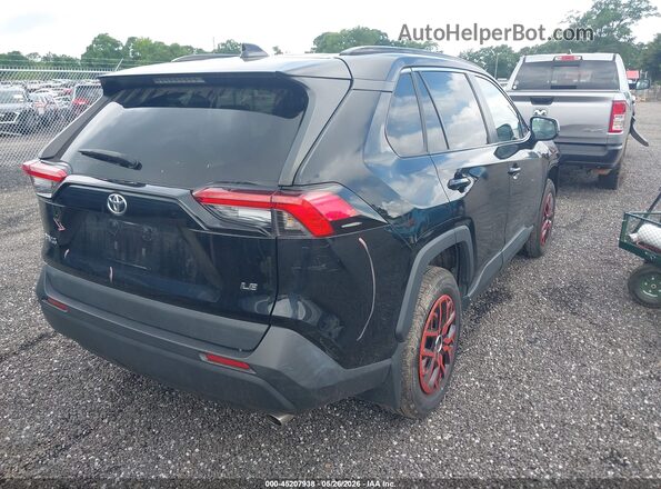 2T3H1RFV5MW146841 2021 TOYOTA RAV4 Black Задня права чверть