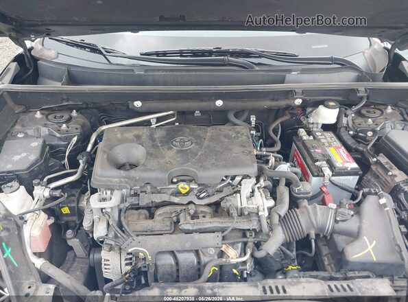 2T3H1RFV5MW146841 2021 TOYOTA RAV4 Black Вид ззаду