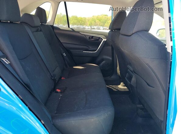 2T3H1RFV6LC075780 2020 TOYOTA RAV4 Blue Widok tylnych siedzeń