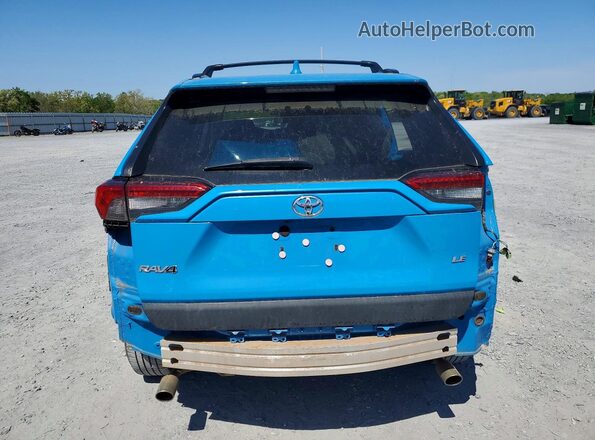 2T3H1RFV6LC075780 2020 TOYOTA RAV4 Blue Widok z tyłu