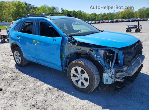 2T3H1RFV6LC075780 2020 TOYOTA RAV4 Blue Przód prawy