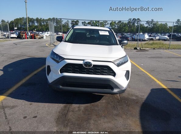 2T3H1RFV7KW056197 2019 TOYOTA RAV4 White Instrument cluster view
