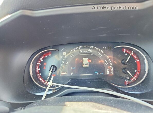 2T3H1RFV7SW435748 2025 TOYOTA RAV4 Серый Вид щитка приборов