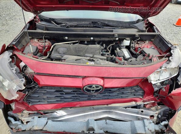 2T3H1RFV8KW047900 2019 TOYOTA RAV4 Red 