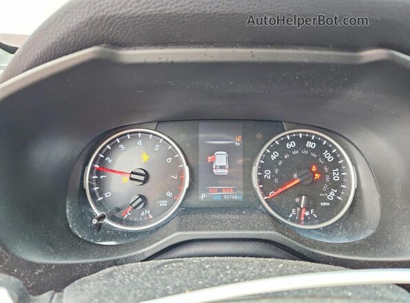 2T3H1RFV8KW047900 2019 TOYOTA RAV4 Red 