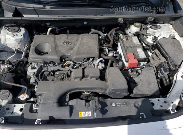 2T3H1RFV8RC265038 2024 TOYOTA LE White Vista del compartimento del motor