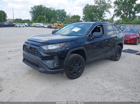 2T3H1RFV9MC164180 2021 TOYOTA RAV4 Black Առջևի ձախ երեք քառորդ տեսարան