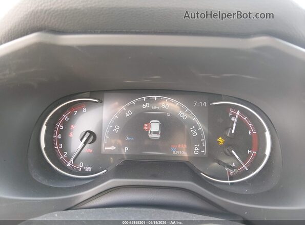 2T3H1RFV9RW307683 2024 TOYOTA RAV4 White Widok tylnych siedzeń