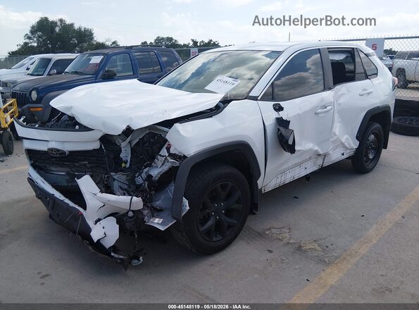 2T3H1RFV9RW308249 2024 TOYOTA RAV4 White წინა მარცხენა ხედი სამი მეოთხედიდან