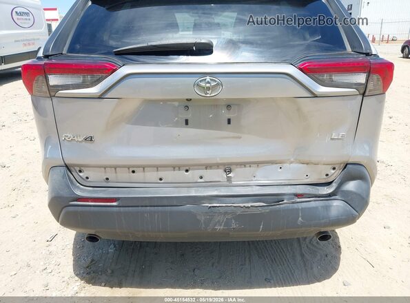2T3H1RFVXLC048789 2020 TOYOTA RAV4 Silver Դիմացի տեսք
