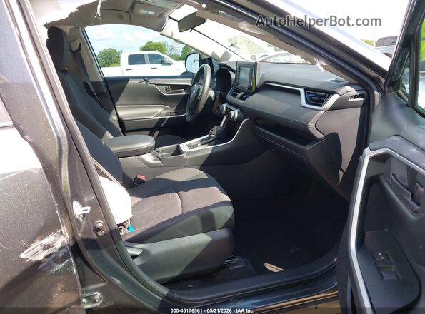 2T3H1RFVXMC139191 2021 TOYOTA RAV4 Серый Вид салона спереди