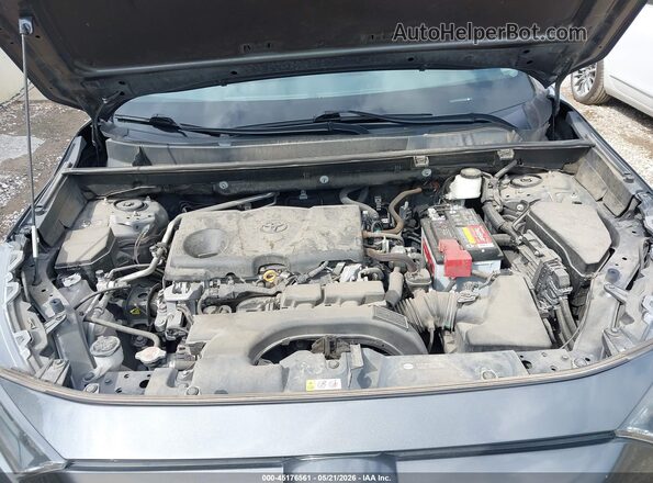 2T3H1RFVXMC139191 2021 TOYOTA RAV4 Серый Вид сзади